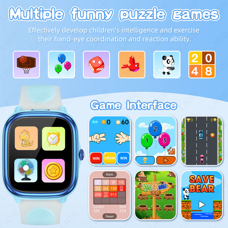 Relógio Inteligente para Crian - Smartwatch Watches Birthday Gift For Girls avaliação e preço